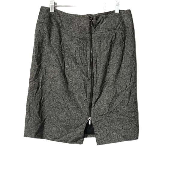 Banana Republic Stretch Skirt Wool Blend Size 12 Office Career Business Formal - Picture 2 of 3
